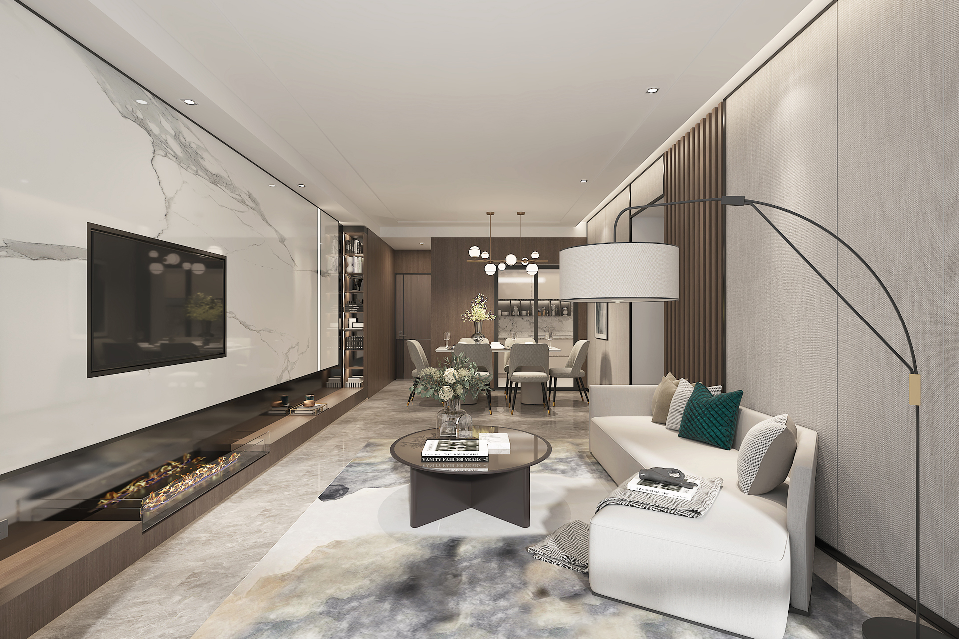 南湖三千院丨空间重塑 80平的惬意舒适