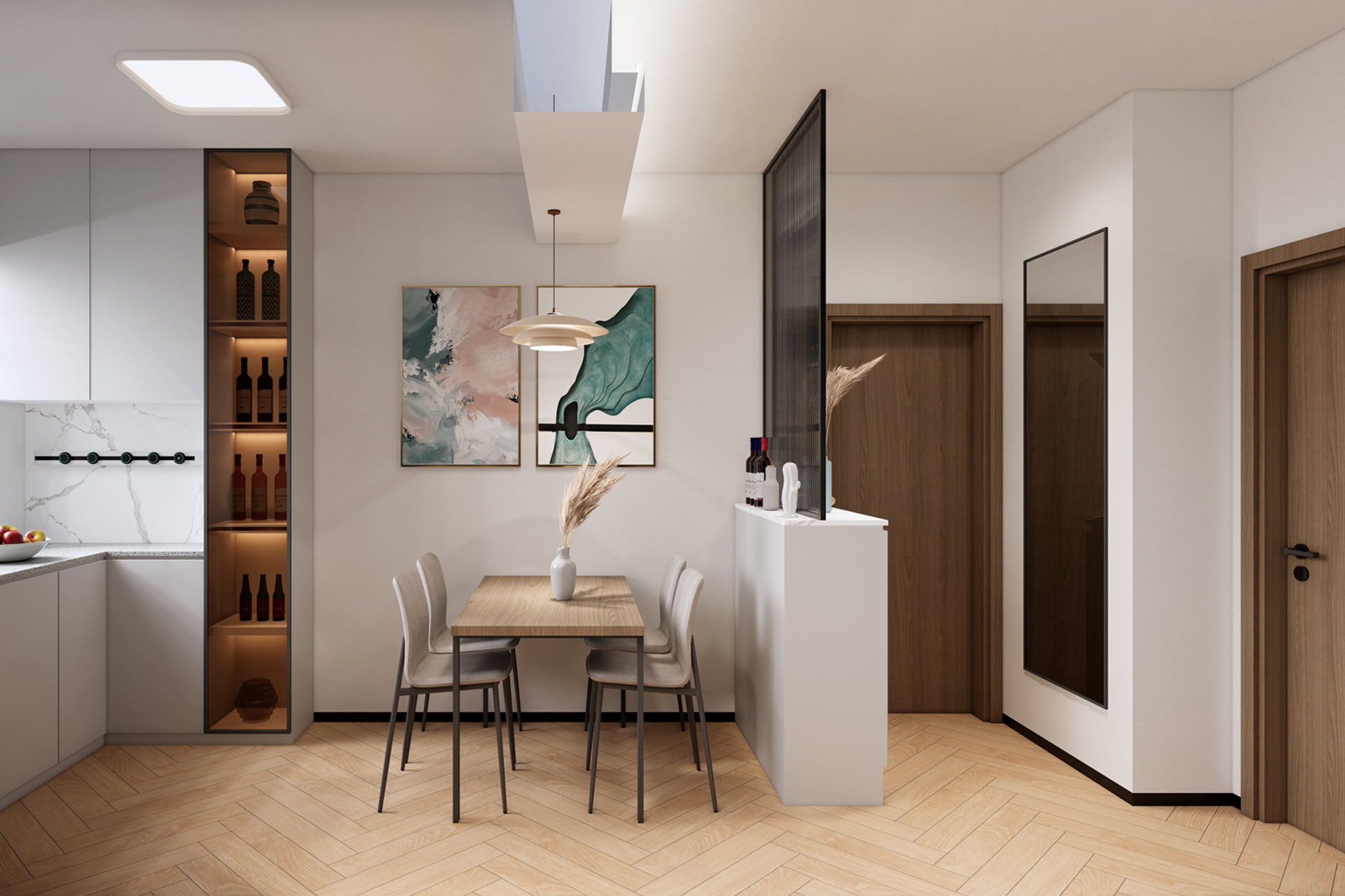 荃湾都城大厦丨好看又实用的旧屋改造